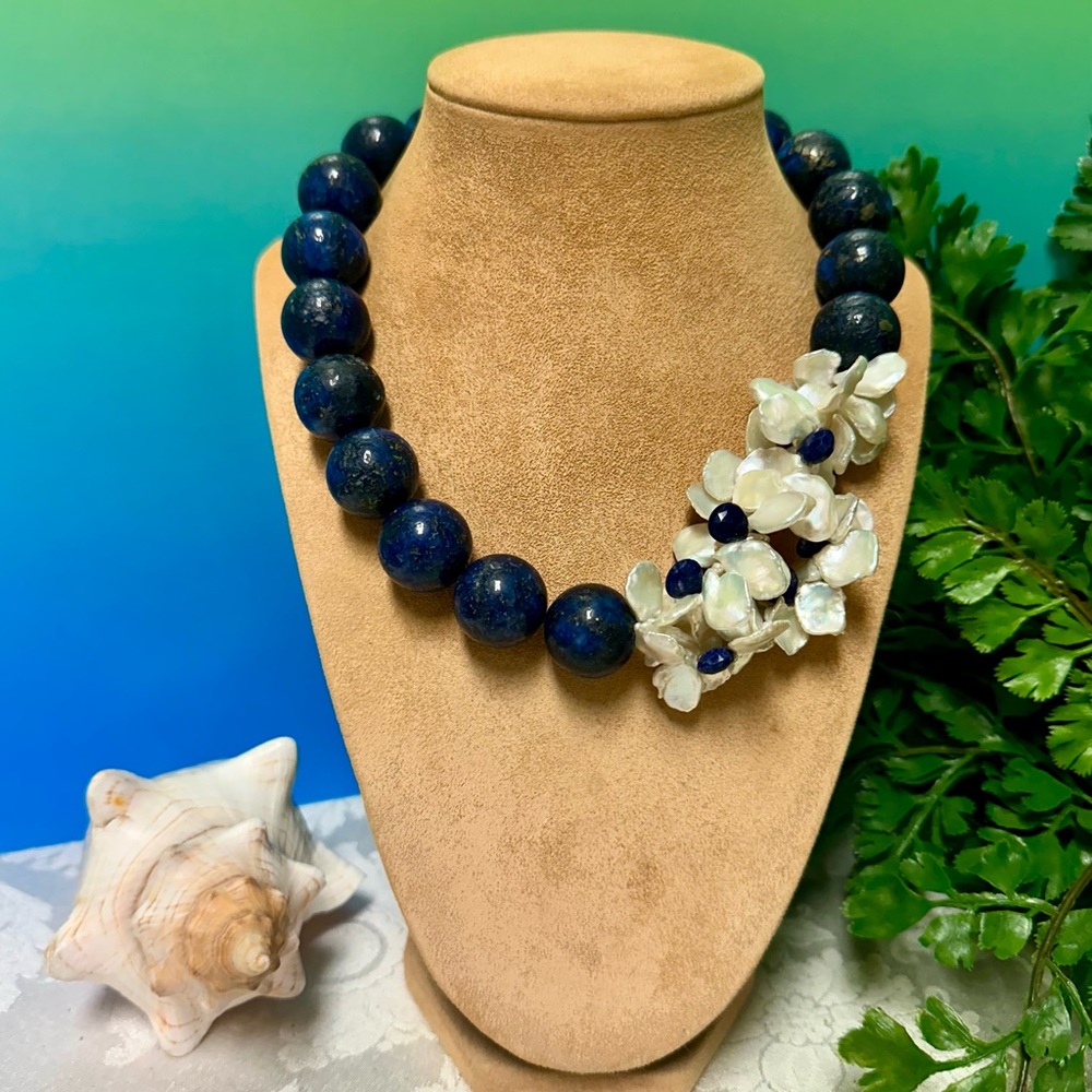 Genuine Lapis Lazuli necklace